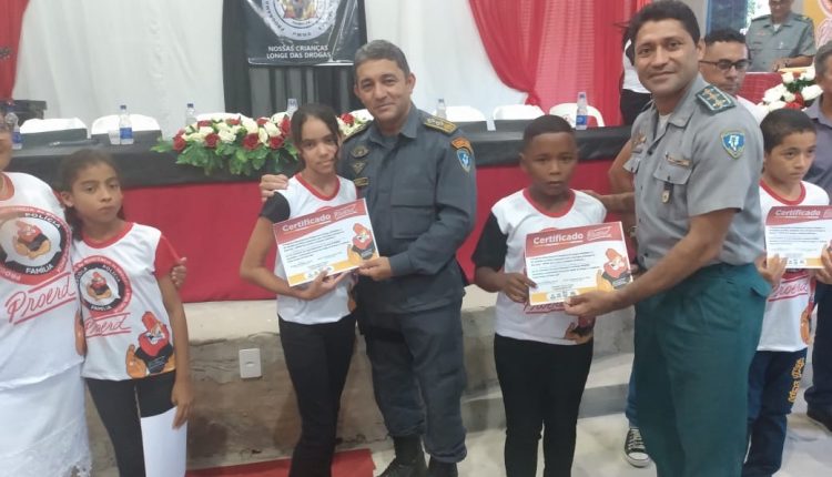 29° BPM e SEMED realizam formatura do PROERD em Santa Luzia do Paruá-MA