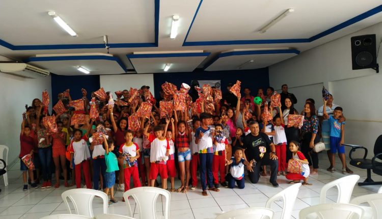 PMMA PROMOVE AÇÃO SOCIAL ALUSIVA AO DIA DAS CRIANÇAS NO QUARTEL DO 5°BPM