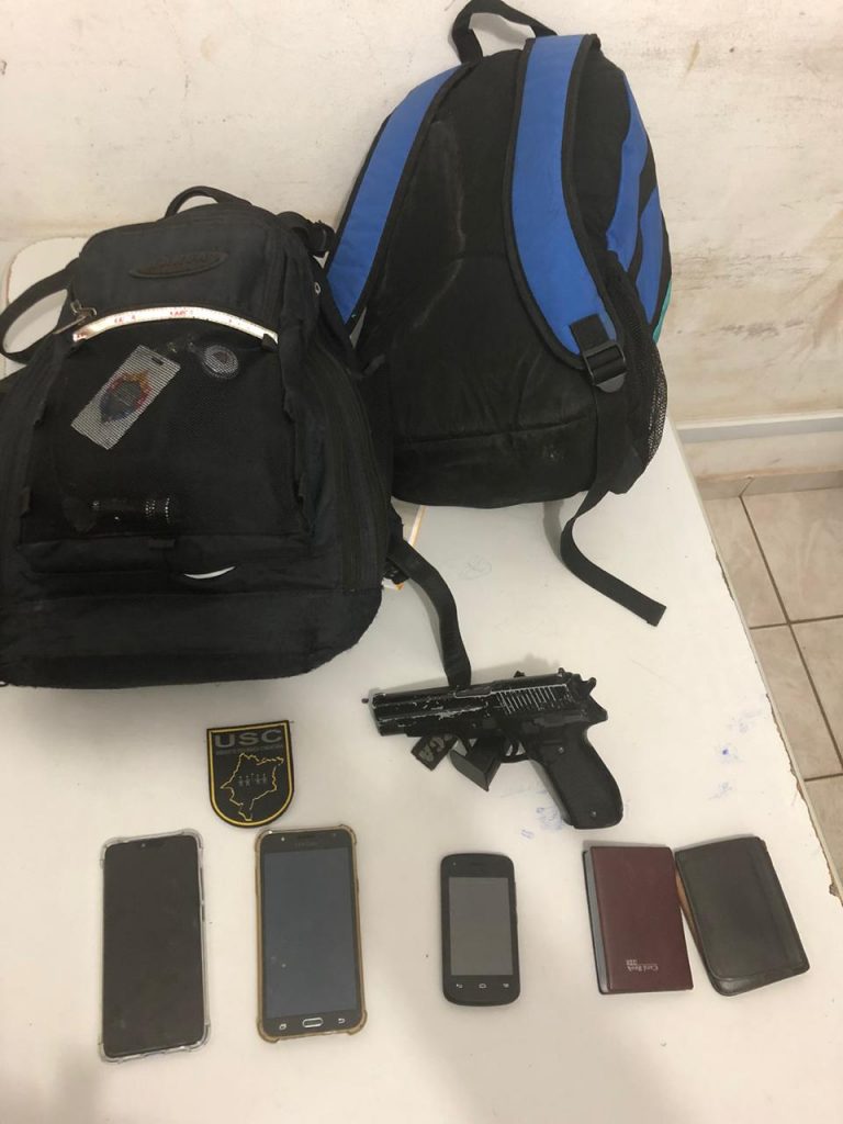 Polícia militar prende suspeitos de roubo na Vila dos Frades