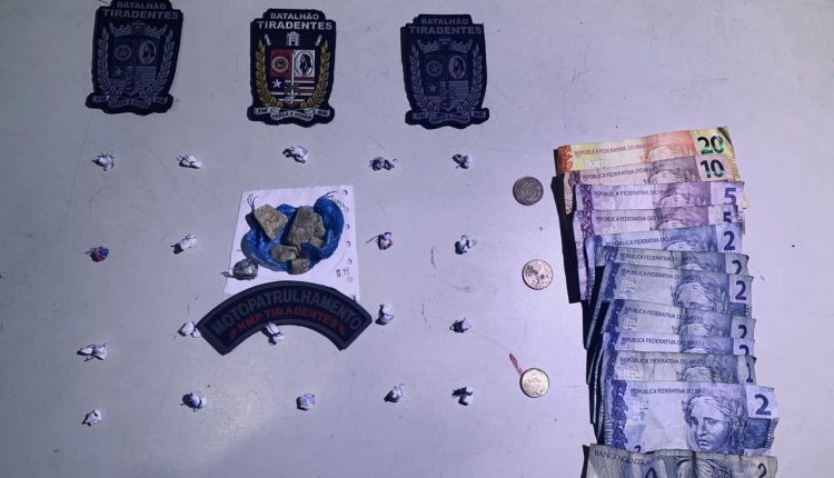 Polícia militar prende três suspeitos por tráfico de entorpecentes em São Luís