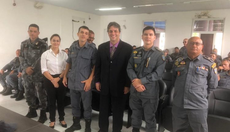 Membros do Judiciário realizam palestra sobre nova Lei de Abuso de Autoridade no 26º Batalhão da PM em Açailândia