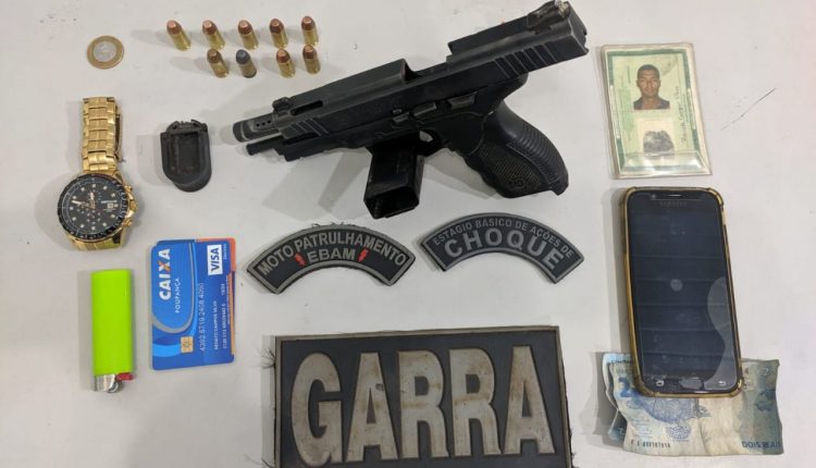 PM retira mais uma arma de fogo de circulação