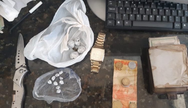 Homem é preso por tráfico de drogas no interior