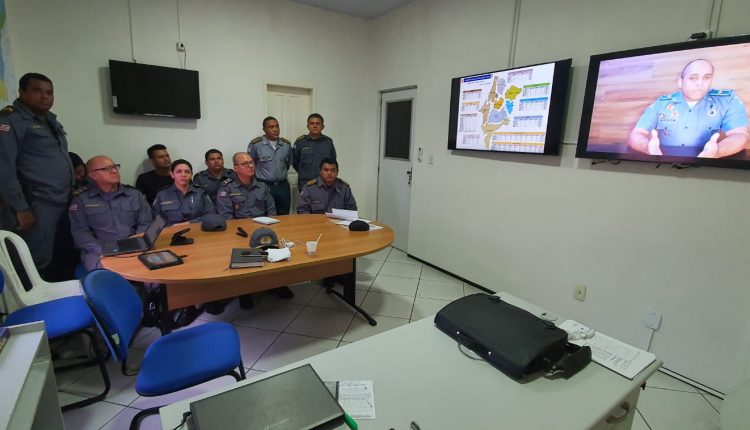 Comando do Policiamento do Interior executa a primeira Formatura Online da PMMA
