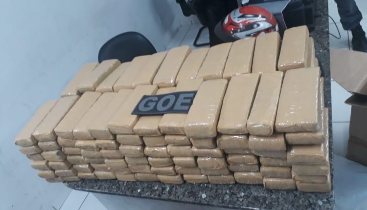 Polícia militar apreende aproximadamente 200kg de maconha em Timon-MA