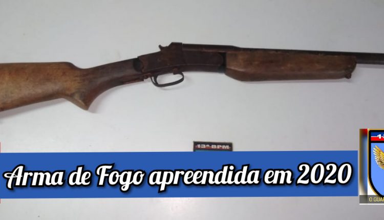 Policia Militar apreende arma de fogo