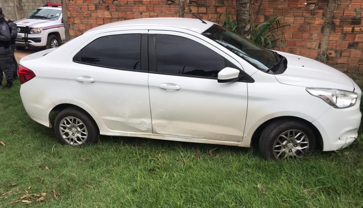 Policia Militar realiza operação na área do Turu e recupera veiculo roubado