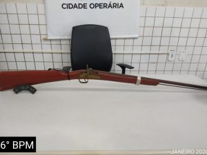 PMMA apreende armas de fogo na Cidade Olímpica