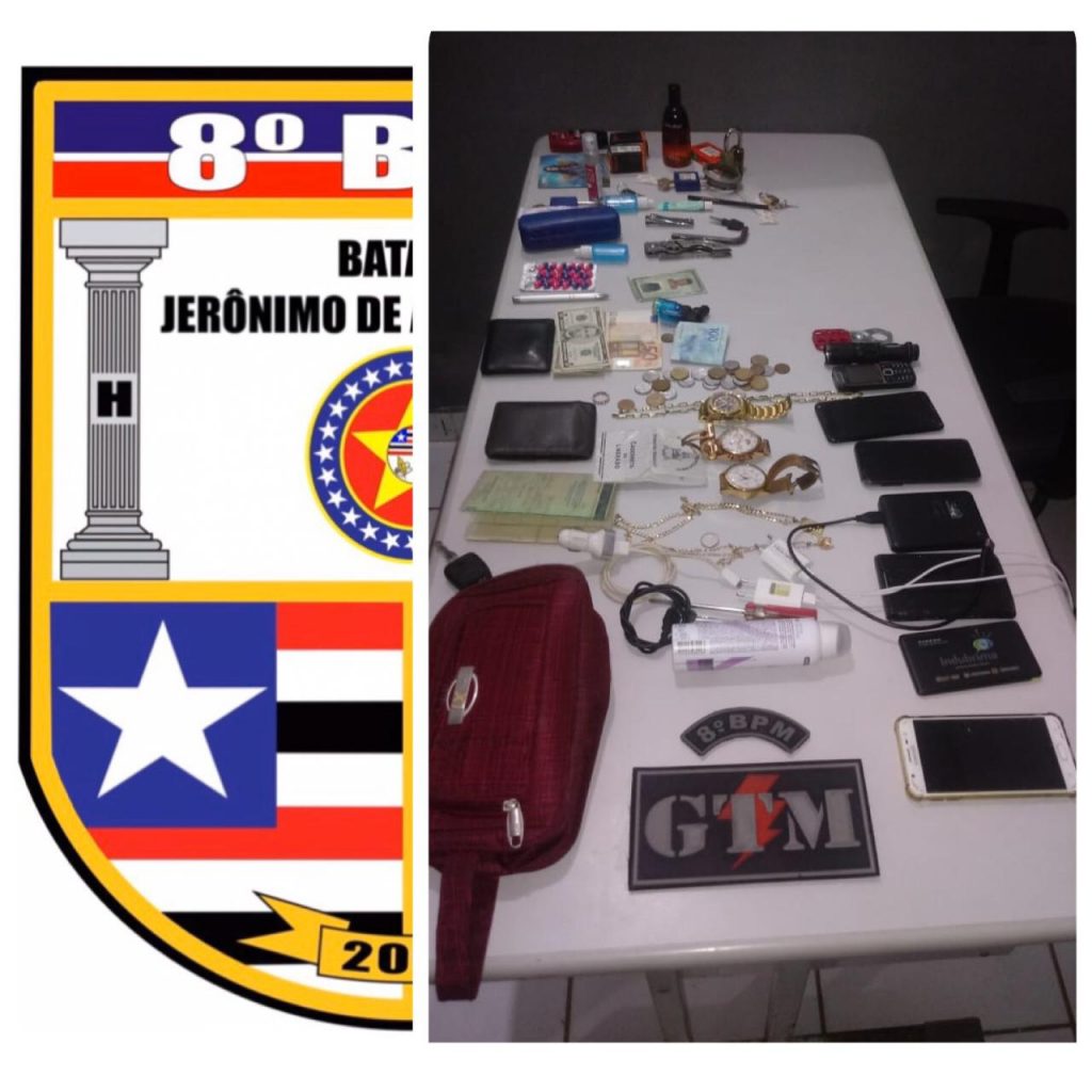 POLICIA MILITAR CONDUZ ADOLESCENTES POR FURTOS NO ARAÇAGY