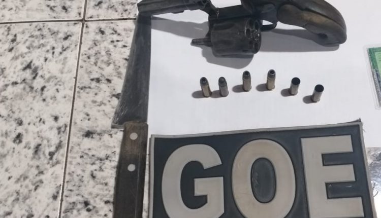 PMMA APREENDE ARMA DE FOGO EM PINHEIRO