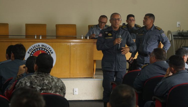 Comando da PMMA realiza reunião para discutir com comandantes esquema de segurança no carnaval 2020