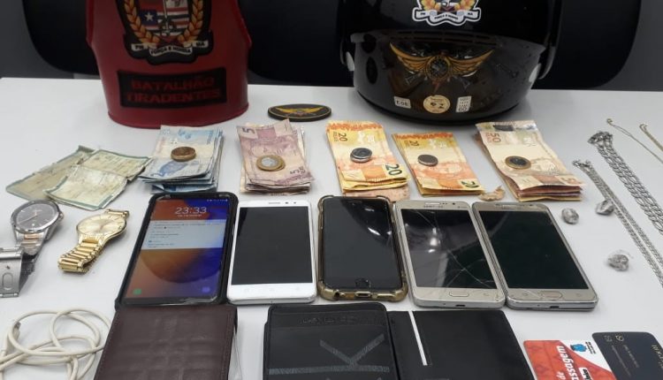 POLICIAIS MILITARES PRENDEM SUSPEITOS DE ROUBO NO CENTRO DE SÃO LUIS – MA