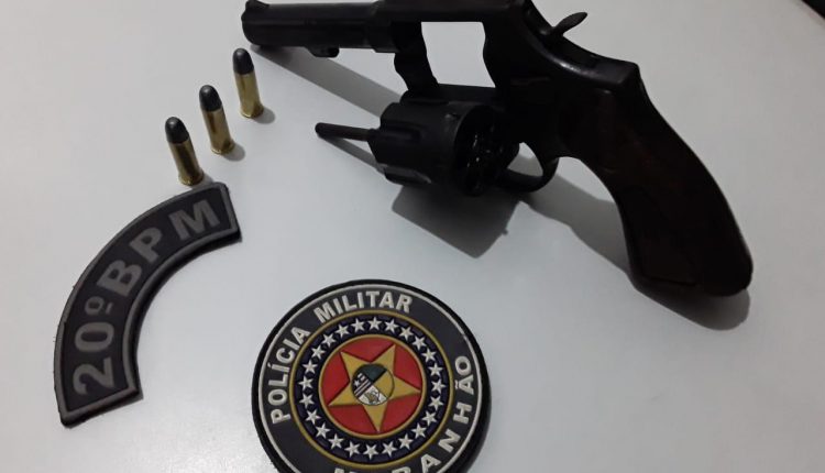 PMMA retira de circulação mais uma arma de fogo na capital maranhense