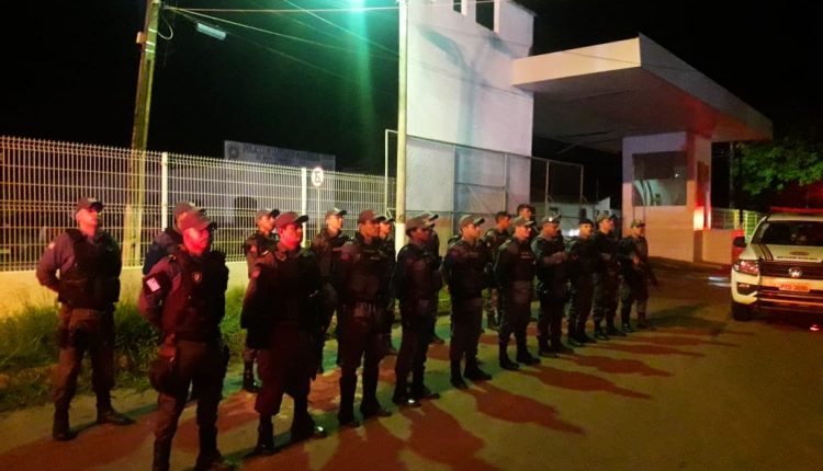 Esquema de segurança da PM é destaque no carnaval de Pinheiro