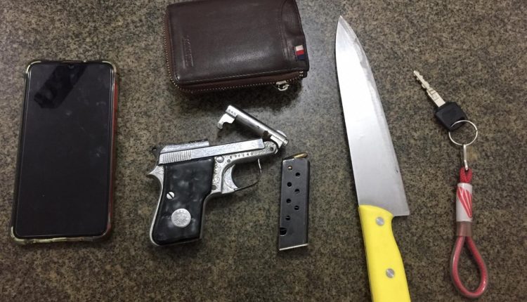 Polícia Militar apreende arma de fogo no interior do estado