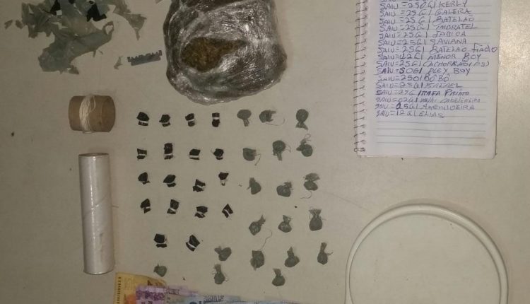 Mulher é presa em flagrante por tráfico de drogas no Itaqui Bacanga