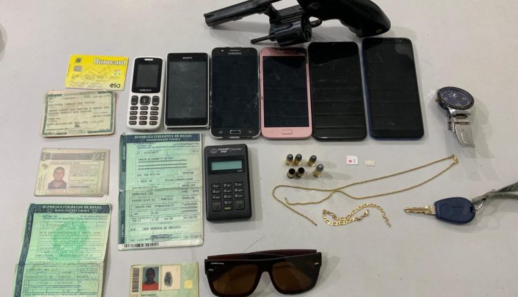 Polícia militar prende criminosos suspeitos de cometerem assaltos em São Luís