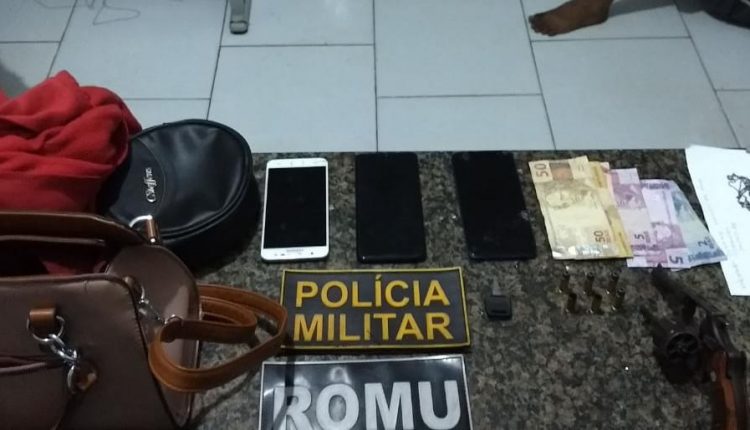 PMMA prende suspeitos de assaltos a mão armada