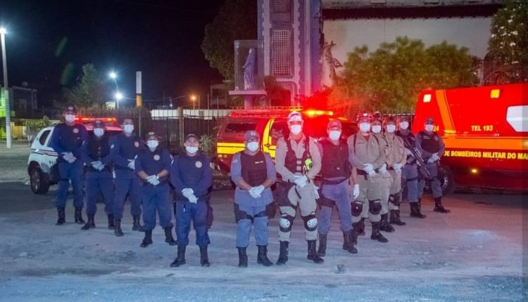 Ação integrada das forças de segurança no combate ao Covid-19 em Itapecuru-Mirim-MA