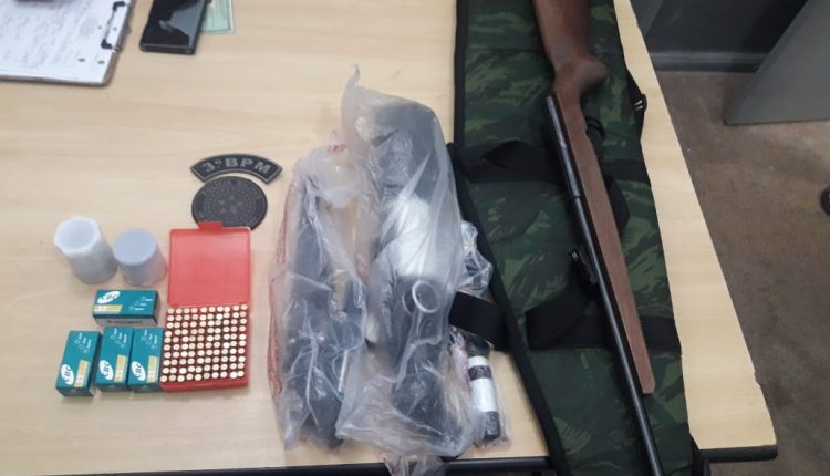 Suspeito é preso por porte ilegal de arma de fogo em Imperatriz