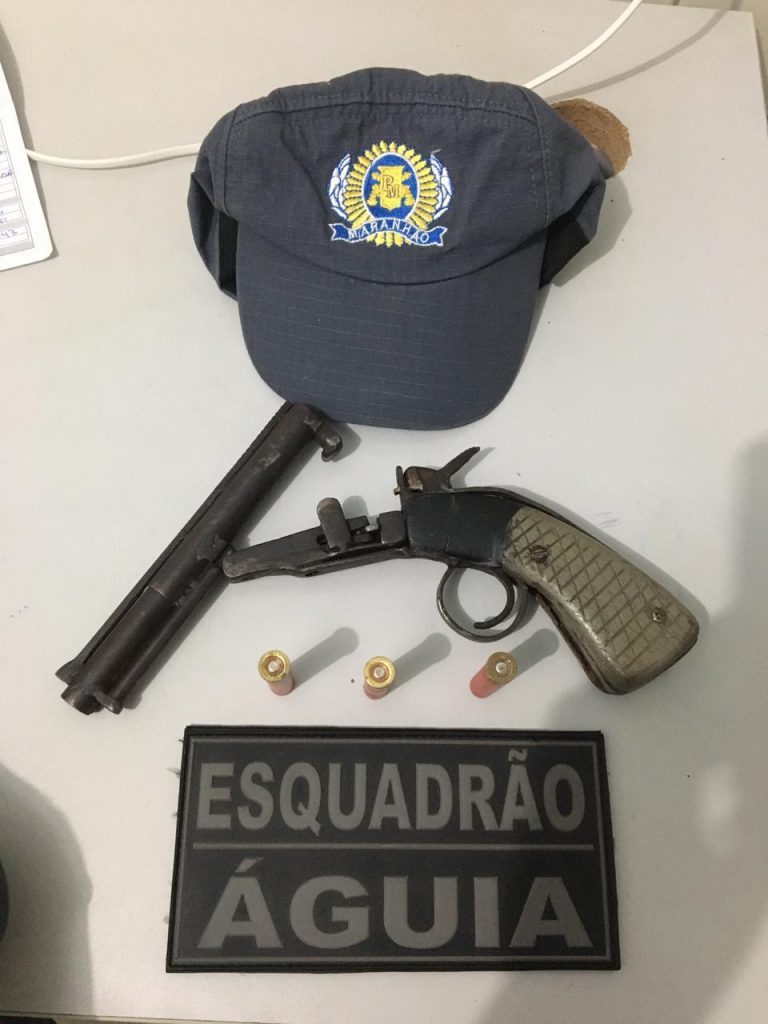 PMMA retira de circulação mais uma arma de fogo das ruas de Codó