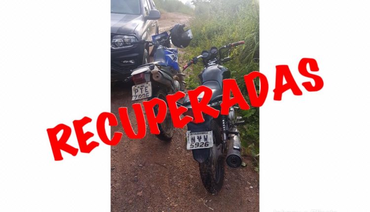Policiais recuperam duas motocicletas roubadas em Codó