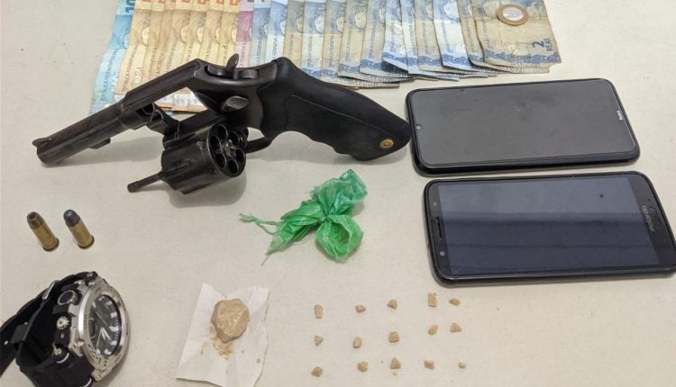 Polícia Militar apreende arma de fogo no bairro Gapara