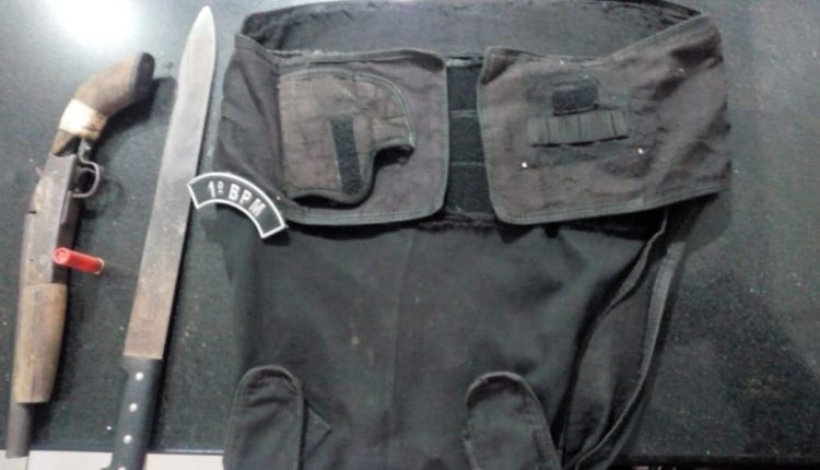 Policiais prendem suspeito e apreendem arma de fogo na Vila Maranhão