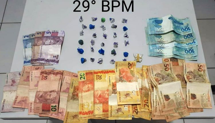 Policia Militar apreende drogas, ouro e dinheiro em Centro do Guilherme-MA