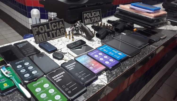 Polícia Militar prende quadrilha acusada de assaltar loja em Santa Helena