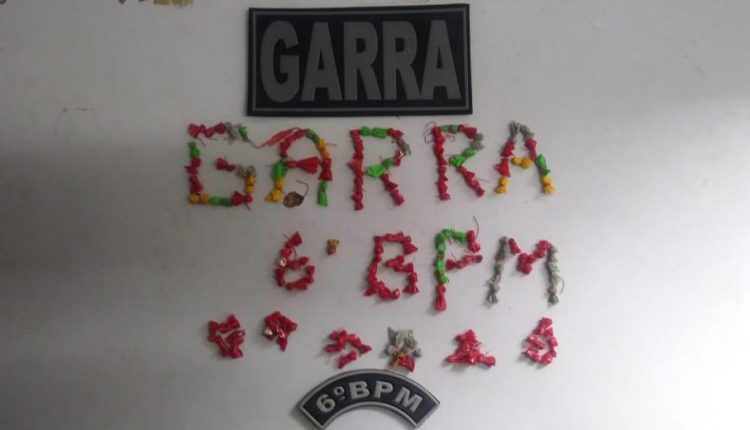 Drogas são apreendidas durante operação da PM