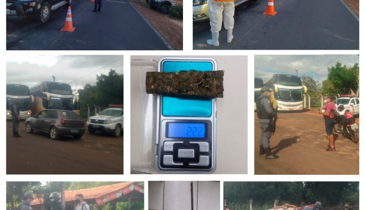 POLÍCIA MILITAR DÁ APOIO ÀS BARREIRAS SANITÁRIAS NA ÁREA DO 2º BPM.