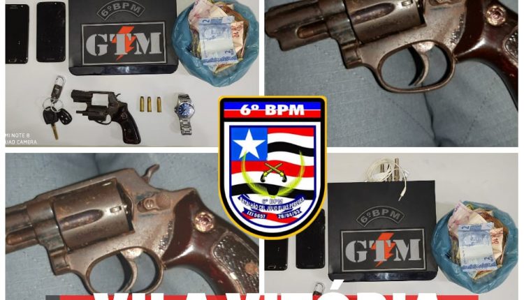 PMMA PRENDE QUADRILHA DE ASSALTANTES NO BAIRRO VILA VITÓRIA