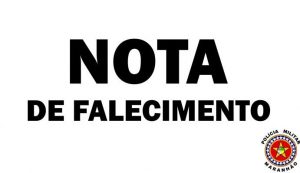 Nota de pesar pelo falecimento do sargento PM Veiga Júnior da CPGd