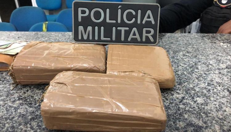 POLÍCIA MILITAR APREENDE GRANDE QUANTIDADE DE DROGAS NA CIDADE DE PIO XII/MA