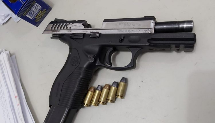 PMMA apreende arma de fogo e prende suspeita de tráfico de drogas na área do CPAM 2