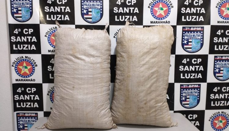POLÍCIA MILITAR APREENDE 20 KG DE MACONHA EM SANTA INÊS