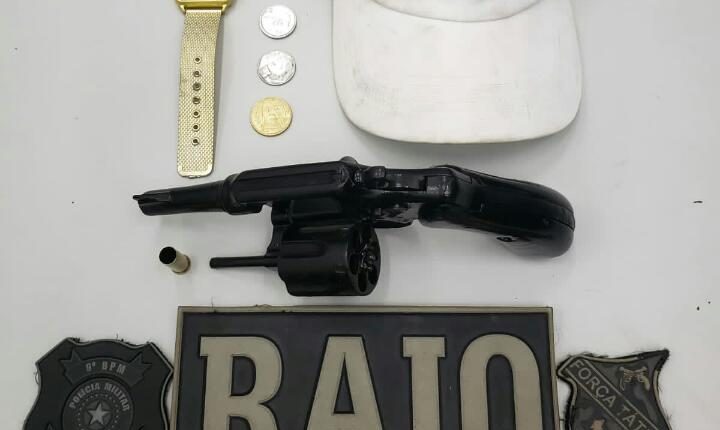 POLÍCIA MILITAR APREENDE MAIS UMA ARMA DE FOGO MONTE CASTELO
