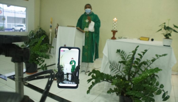 Celebrações religiosas por meio de lives na rede social marcam aniversário de 184 anos da PMMA