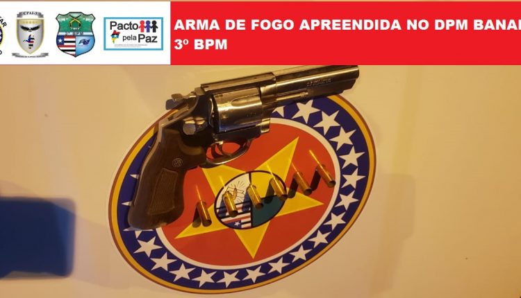 PMMA apreende duas armas de fogo na região Tocantina