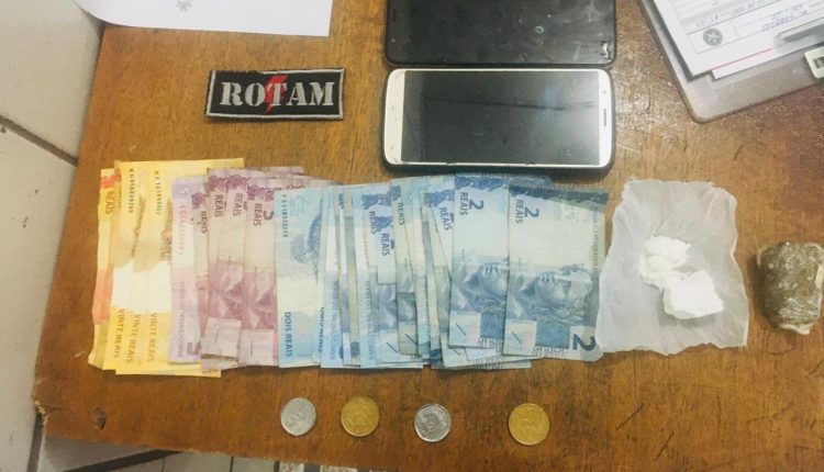 PMMA prende suspeito por tráfico de drogas em bairro da capital