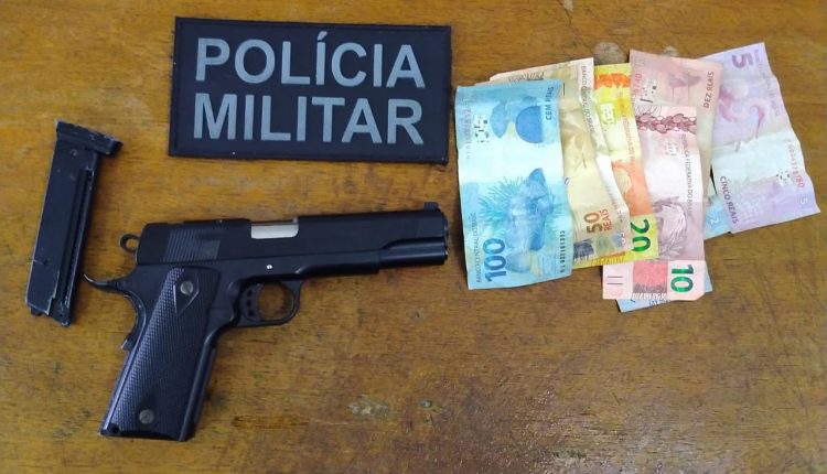 Policiais Militares do 9º BPM em ações distintas prendem assaltante e suspeito por tráfico de drogas.