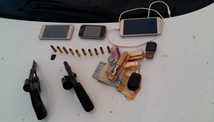 Policiais militares prendem homens com armas e veículo adulterado em Tutóia-MA