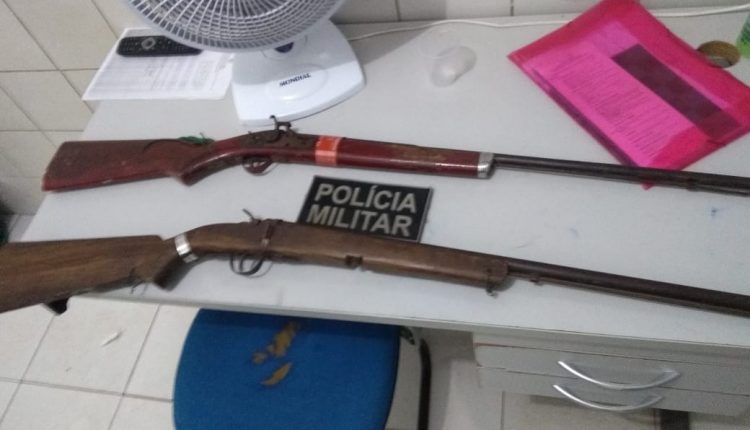 Em Codó homem é preso com duas espingardas