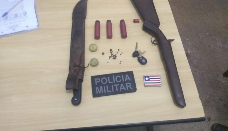 Policiais Militares apreendem uma arma de fogo em Imperatriz – MA