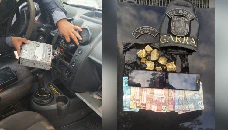 PMMA prende suspeito de tráfico de drogas