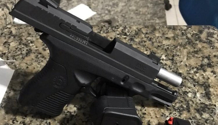 PMMA apreende arma de fogo no município de Governador Luiz Rocha