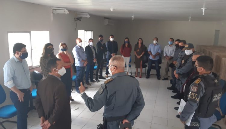PMMA participa de reunião de planejamento de ações integradas com a Polícia Civil na área do CPAM 1