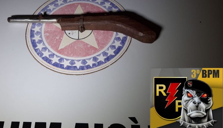 OPERAÇÃO CERCO TOTAL RESULTA EM MAIS UMA ARMA DE FOGO APREENDIDA NA ÁREA DO 3º BPM