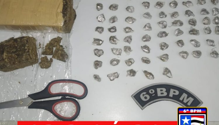Polícia militar apreende drogas e recupera materiais roubados na Cidade Olímpica